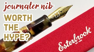 New Pen Day Esterbrook Estie Tortoise Journalers Nib - Left Hander? Fountain Pen Unboxing & Review