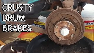 Escort Rear Brake Rebuild!