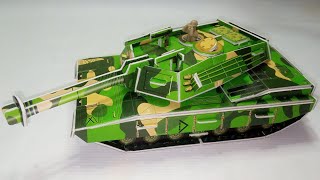 Amazing Military Battle Tank Made By Puzzle||@favoritehobbiesandtutorial