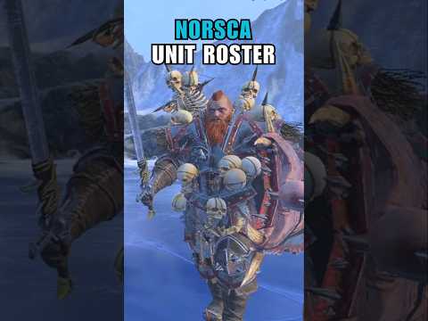 Norsca Unit Roster in Less than 60 Seconds | Total War Warhammer 3