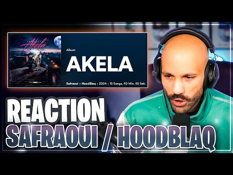 Safraoui (HOODBLAQ) - AKELA (ft. Raf Camora, Kurdo...) / 2Bough ALBUM Reaction