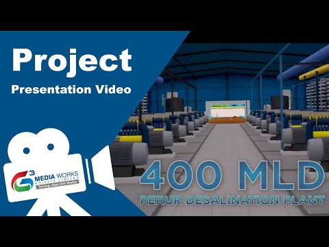 400 MLD Perur Desalination Plant | Project Presentation Video