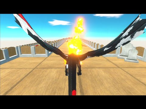 The Garden DEATH RUN Hulk Goro T REX SPIDER MAN Animal revolt battle simulator #arbs