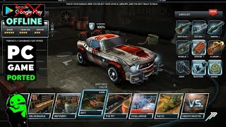 Death Rally Remake (PC) Android Gameplay │ PC Game Ported to Android Gameplay