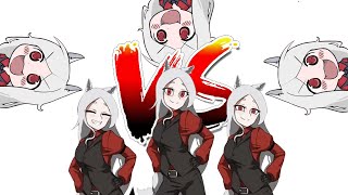 HELLTAKER Cerberus | Adult VS Chibi..!! | Music Theme & Dance 1 Hour OST