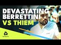 Matteo Berrettini DEVASTATING Performance vs Dominic Thiem | Gstaad 2022 Highlights