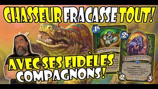CHASSEUR FRACASSE TOUT AVEC SES FIDÈLES COMPAGNONS!