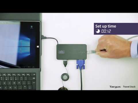 Targus USB 3.0 Dual Video Docking Station
