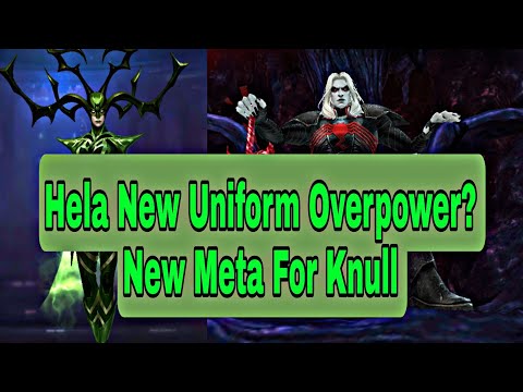 Hela New Uniform Worth And WBL Knull Clear With Hela T3 - Marvel Future Fight