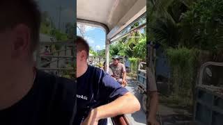 A lil’ getaway from the city to the peaceful Mekong Delta 🍃 #traveltovietnam #companytrip