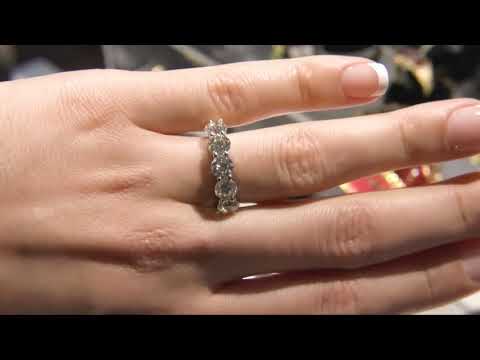 MD023 Multi Stone Diamond Engagement Ring