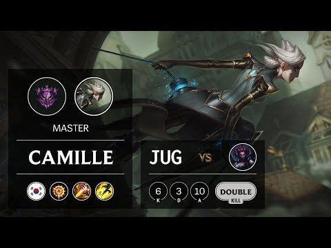 Camille Jungle vs Elise - KR Master Patch 9.12