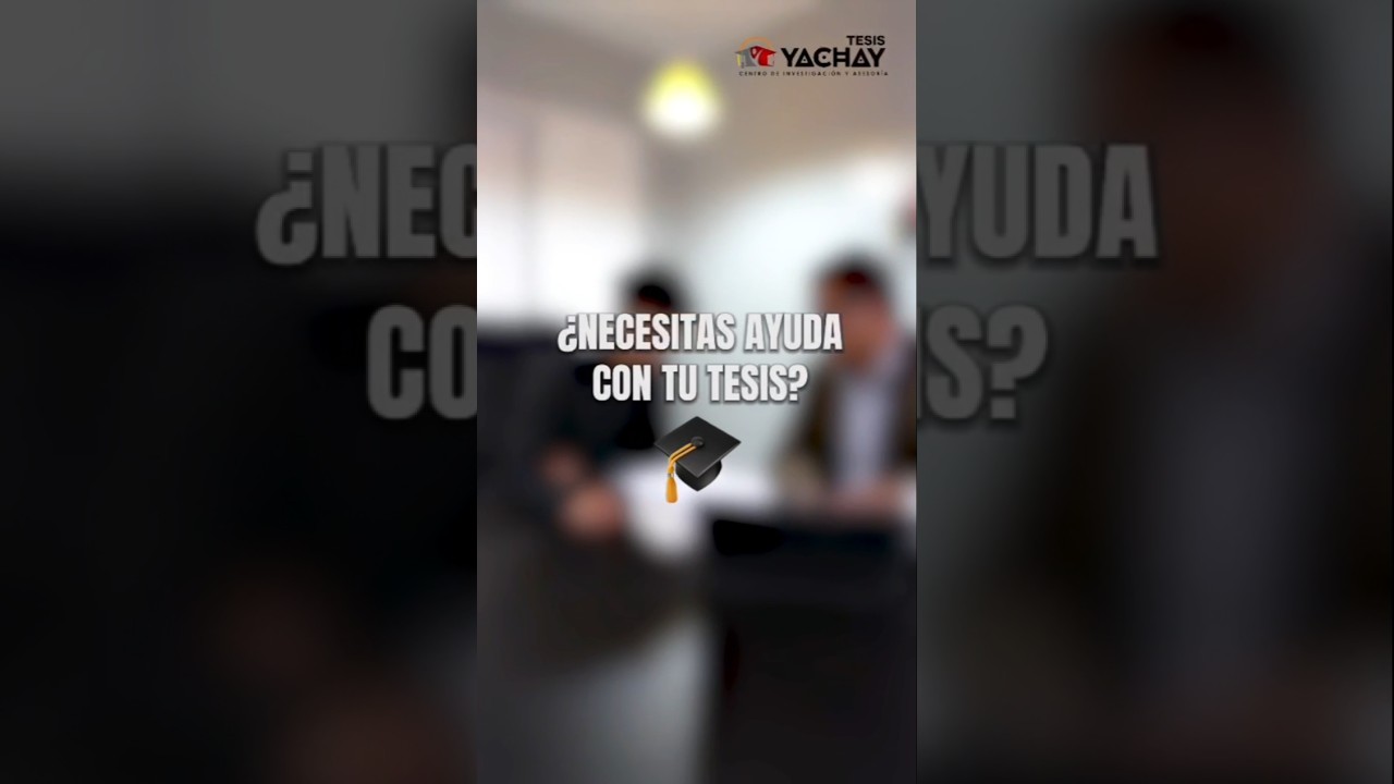 ¿Quieres iniciar tu tesis y no sabes por dónde empezar? 🤔 ¡Nosotros te ayudamos ! 🎓 #tesispasoapaso