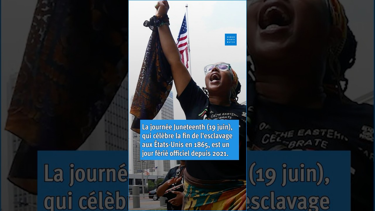États-Unis : Juneteenth, une journée commémorant la fin de l’esclavage