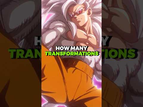 How many Transformations does Goku have?!