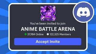 How to Join Anime Battle Arena Discord Server (ABA)