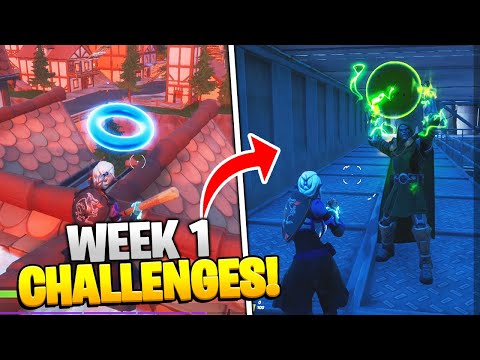 Fortnite Season 4 Week 1 Challenges Guide & Locations! (FULL CHALLENGES FAST & EASY)