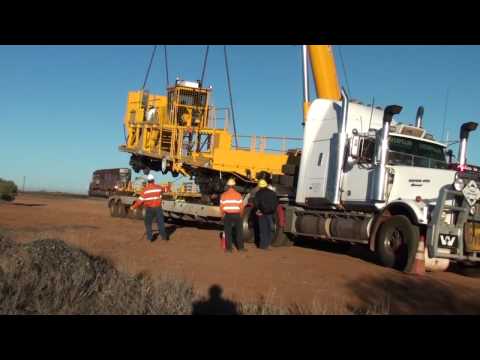 RGP5 BHP Construction (R2G) Delivery of a Winch Car