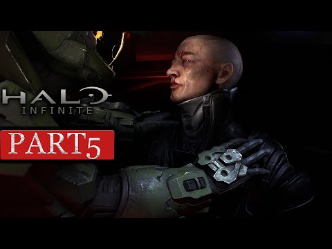 HALO INFINITE Campaign Walkthrough Gameplay Part 5 - BASSUS BOSS (FULL GAME)