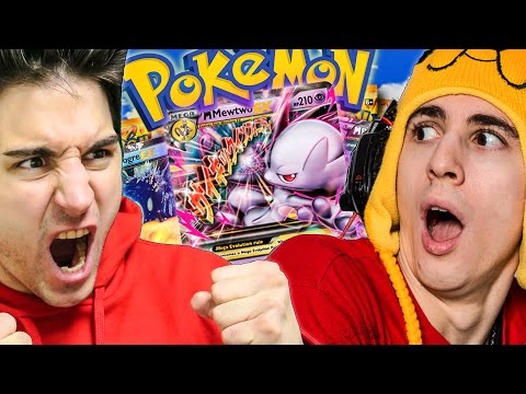 MEGA MEWTWO EX AND 3 EX IN 9 PACKS!! EPIC UNPACKING WITH FAVIJ!