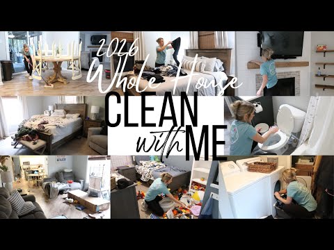 January 2026 Whole House Clean With Me | Clean With Me | Cleaning Motivation | Whole House Reset