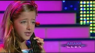 The sound of music - Do Re Mi Fa - 8 years old ARIANN (live TV) Dalas Review