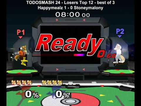 TODOSMASH 24 - Happymealz (Fox) vs Stoneymalony (Fox) - Losers Top 12