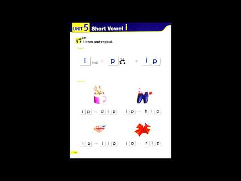 page 40  smart  phonics2  unit5  short  vowel  i #smartphonics2