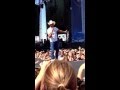 Neal McCoy suit n tie rockin some JT watershed 2013 the gorge