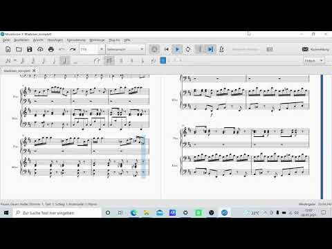 Madita/Madicken - Pilutta Visan for piano, four hands