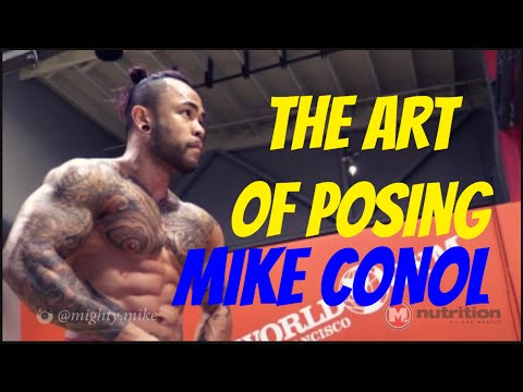 THE ART OF BODYBUILDING POSING with Michael Conol and Max Muscle Sports Nutrition