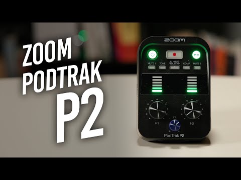Zoom PodTrak P2: A Fully Equipped, Yet Compact Podcast Recorder!