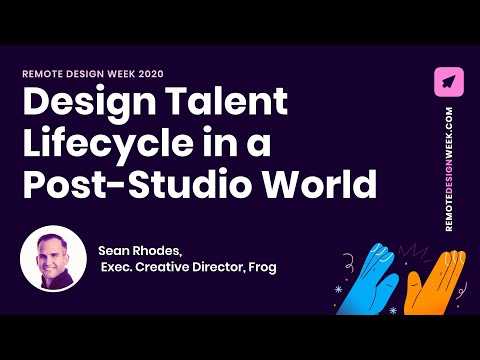 Sean Rhodes (Exec. Creative Director, Frog Design) - YouTube