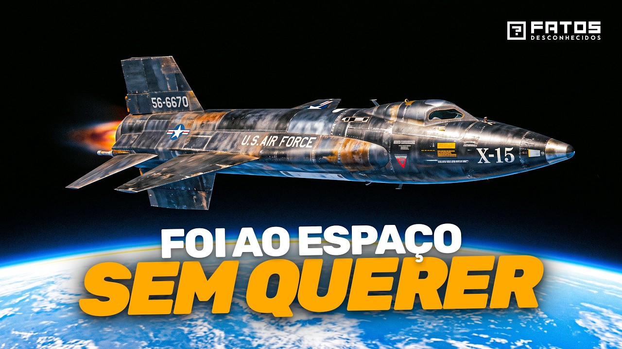 O avião que foi ao espaço por Acidente!