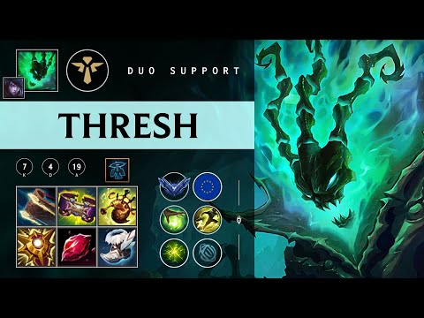 Thresh Support vs Braum - EUW Diamond Patch 26.01