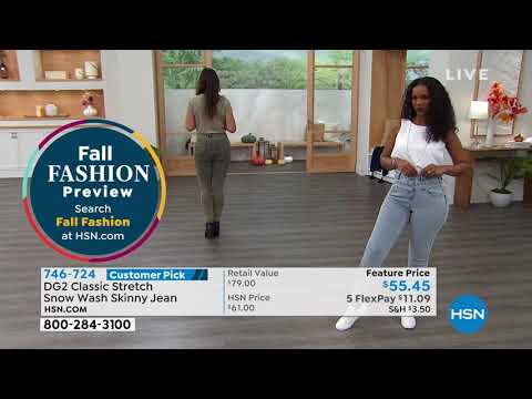 DG2 by Diane Gilman Classic Stretch Snow Wash Skinny Jean