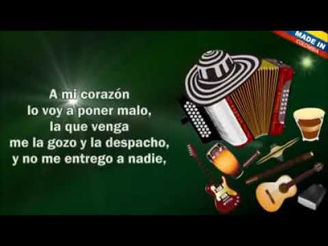 Los Genios del vallenato malo letra