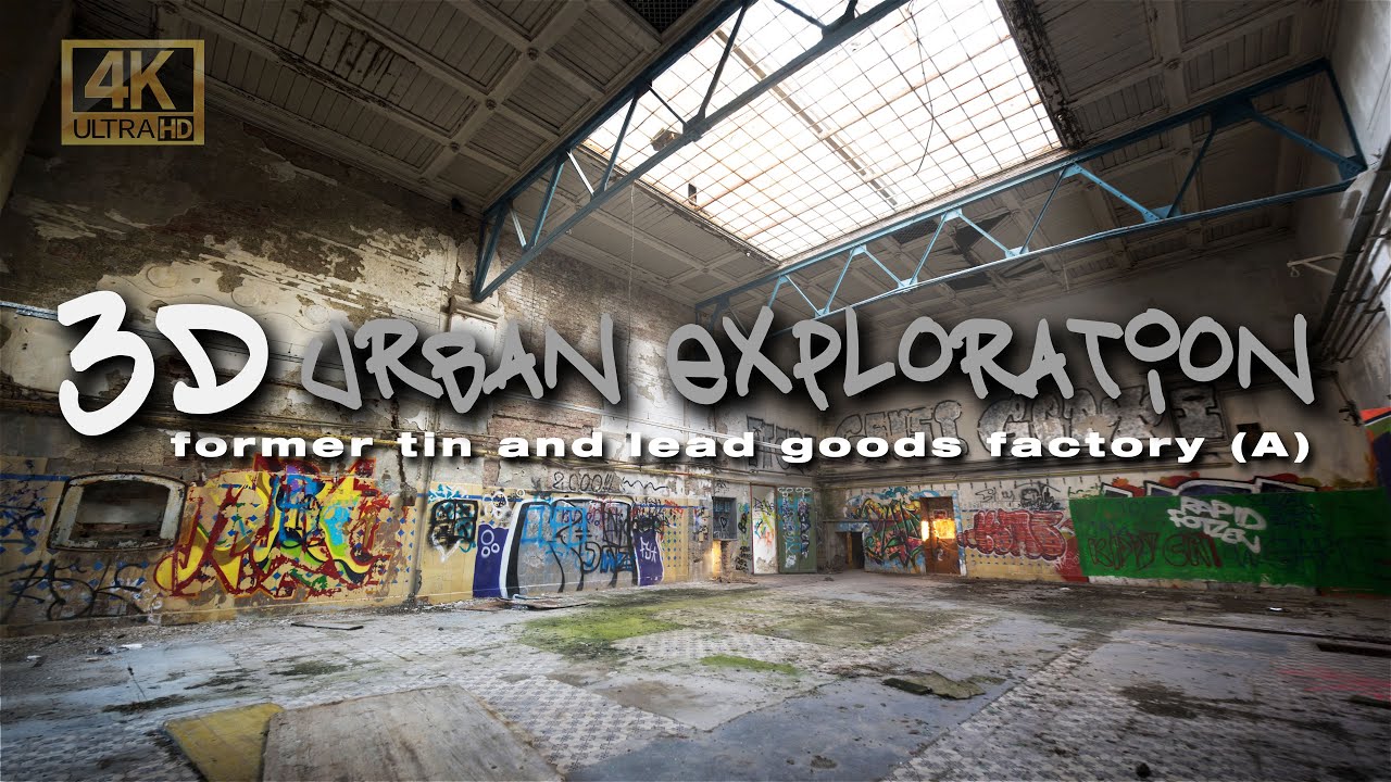 3D Gaussian Splatting: URBEX - Former tin and lead goods factory (A) - YouTube