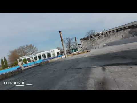 Thermenaufbau im miramar – Drohnenflug über die Baustelle (März 2025) | miramar Weinheim