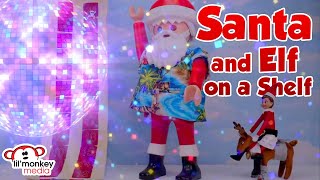 Santa and Ruby the Elf 🤣 Christmas Jokes and Riddles Countdown!