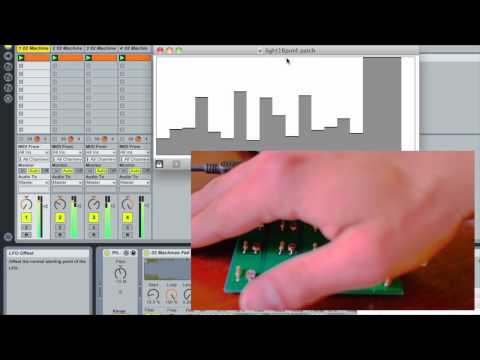 Two Dimensional Light Controller: Ambient Tree Wave Remix