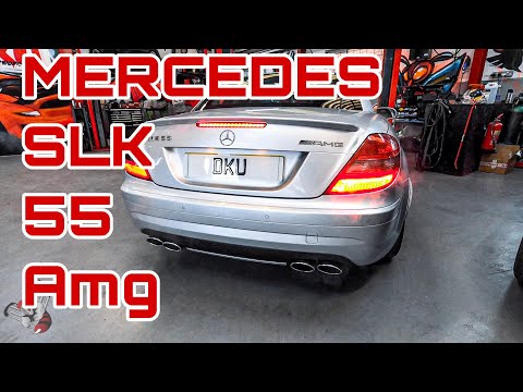 *BEAST* Mercedes SLK55 AMG Custom interchangeable X-Pipe exhaust upgrade!
