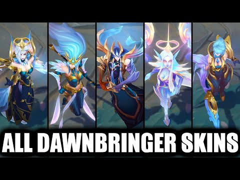 All Dawnbringer Skins Spotlight 2025 | League of Legends