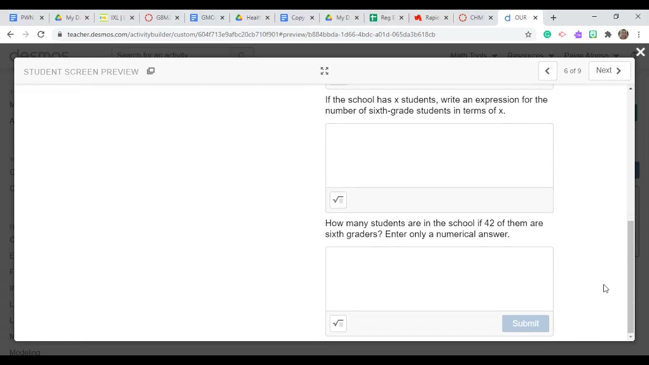 Unit 6 Final Assessment (Desmos) Read Aloud