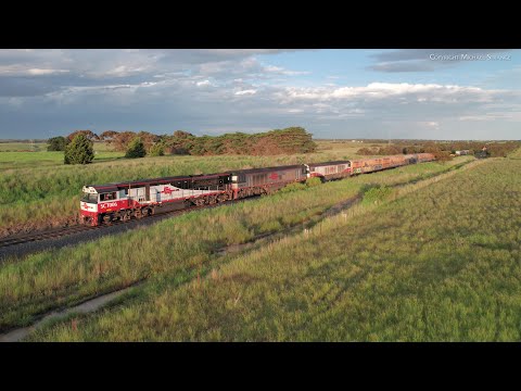 SCT 1MP9 Freight Train With Boxcars, Louvre Vans, Steel & Containers (6/11/2022) - PoathTV Railways