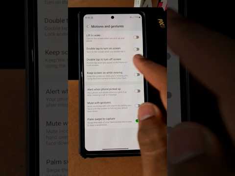 Samsung dual tap trun to of and on Features