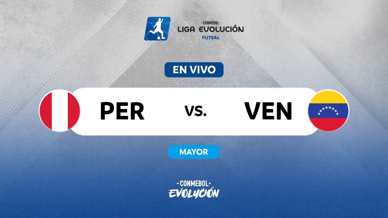 EN VIVO | PERÚ vs. VENEZUELA | CONMEBOL LIGA EVOLUCIÓN FUTSAL - ZONA NORTE | MAYOR