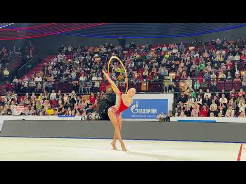 Arina Averina Hoop Grand Prix Moscow 2022 EF