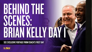 Behind the Scenes of Brian Kelly's First Day as Head Coach video