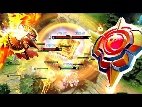 FIRST PHOENIX GRANDMASTER TIER with GH STYLE EULS + METEOR HAMMER - DOTA 2